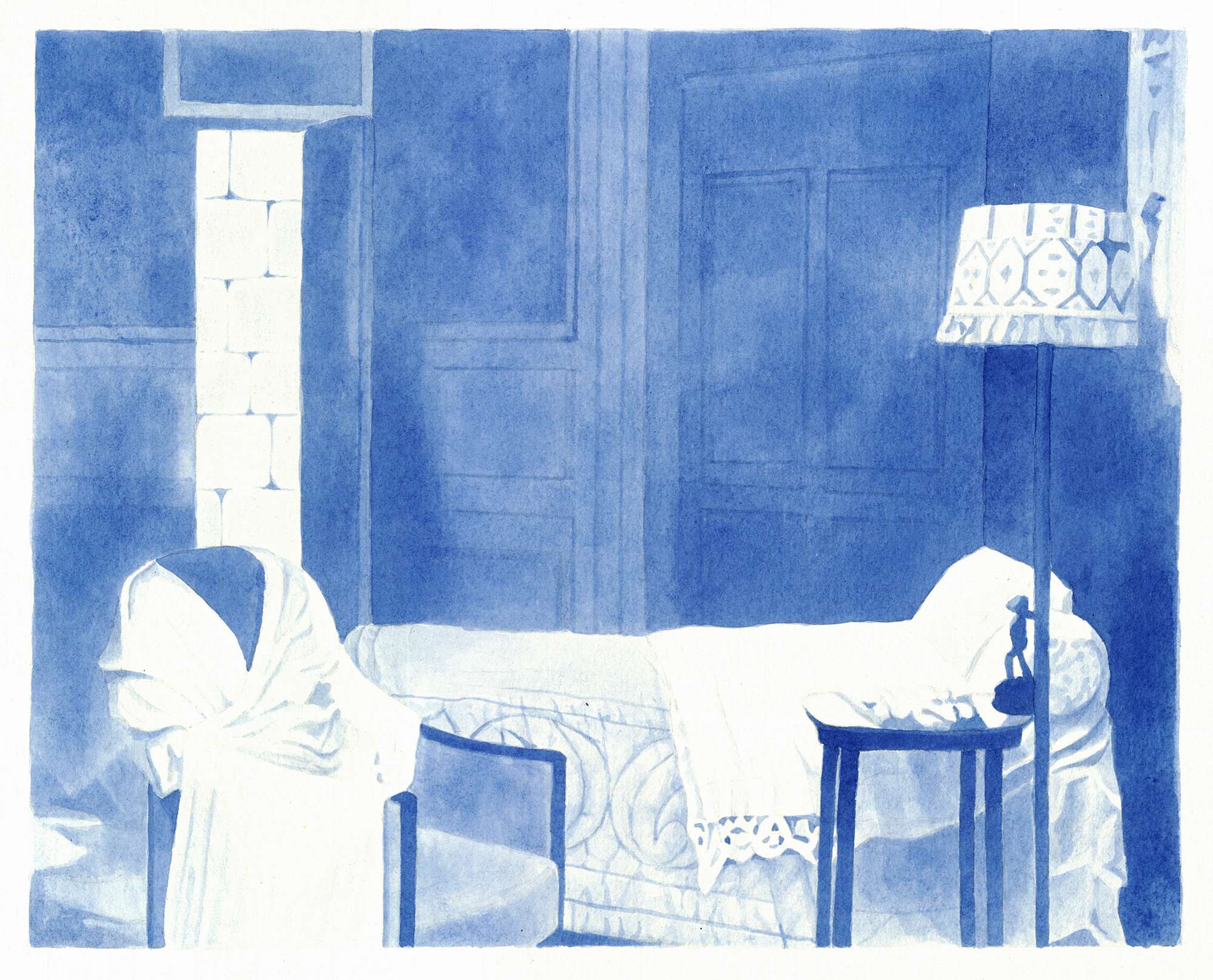 Undisclosed Inquiry (N) blue tint