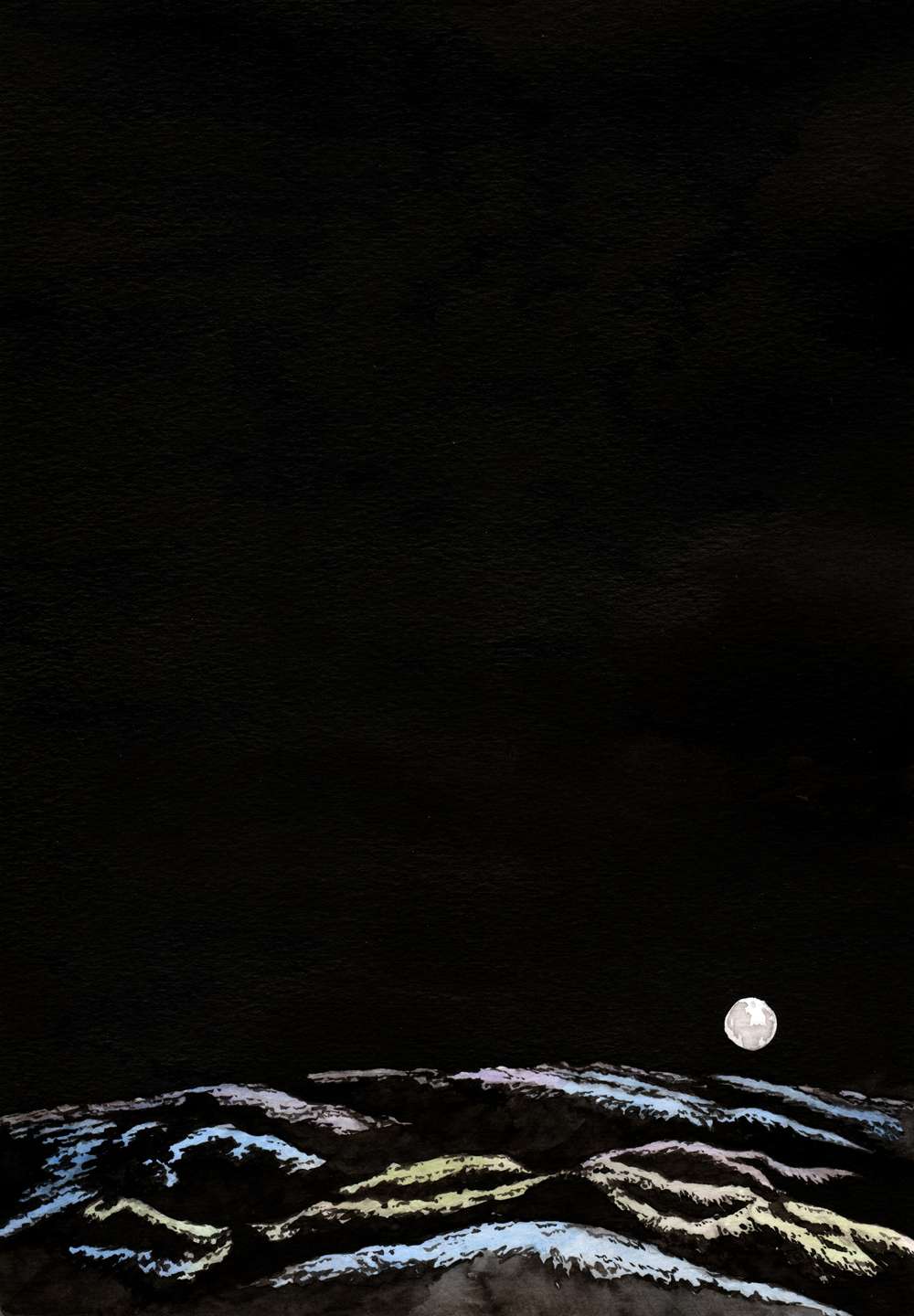 View of Moon at the Horizon 2020 View of Moon at the Horizon